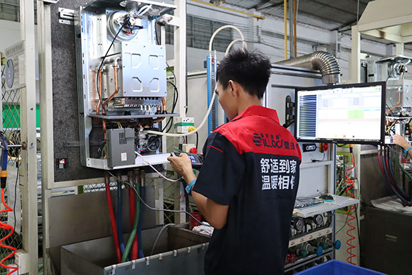 西洛德壁掛爐測試